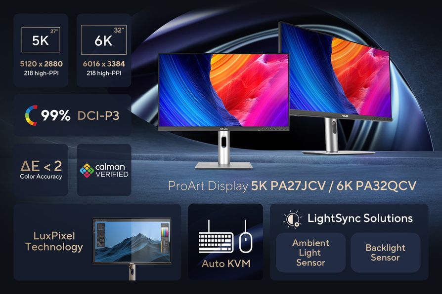 ASUS ProArt Display 5K PA27JCV One Pager